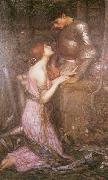 John William Waterhouse Lamia oil painting